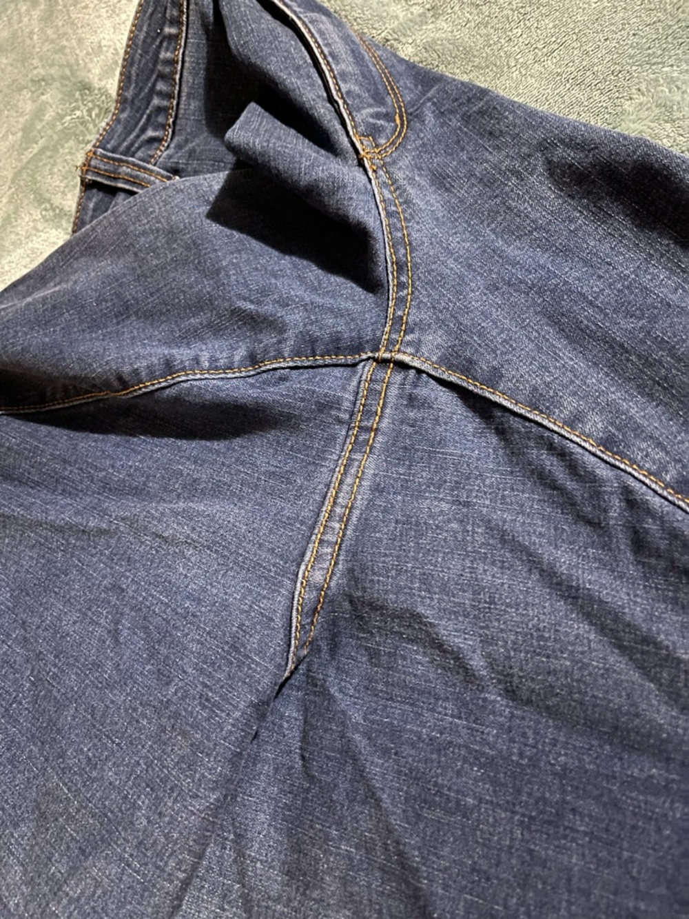 Westbound Women's Jeans in Dark Blue Denim - Picture 4 of 4